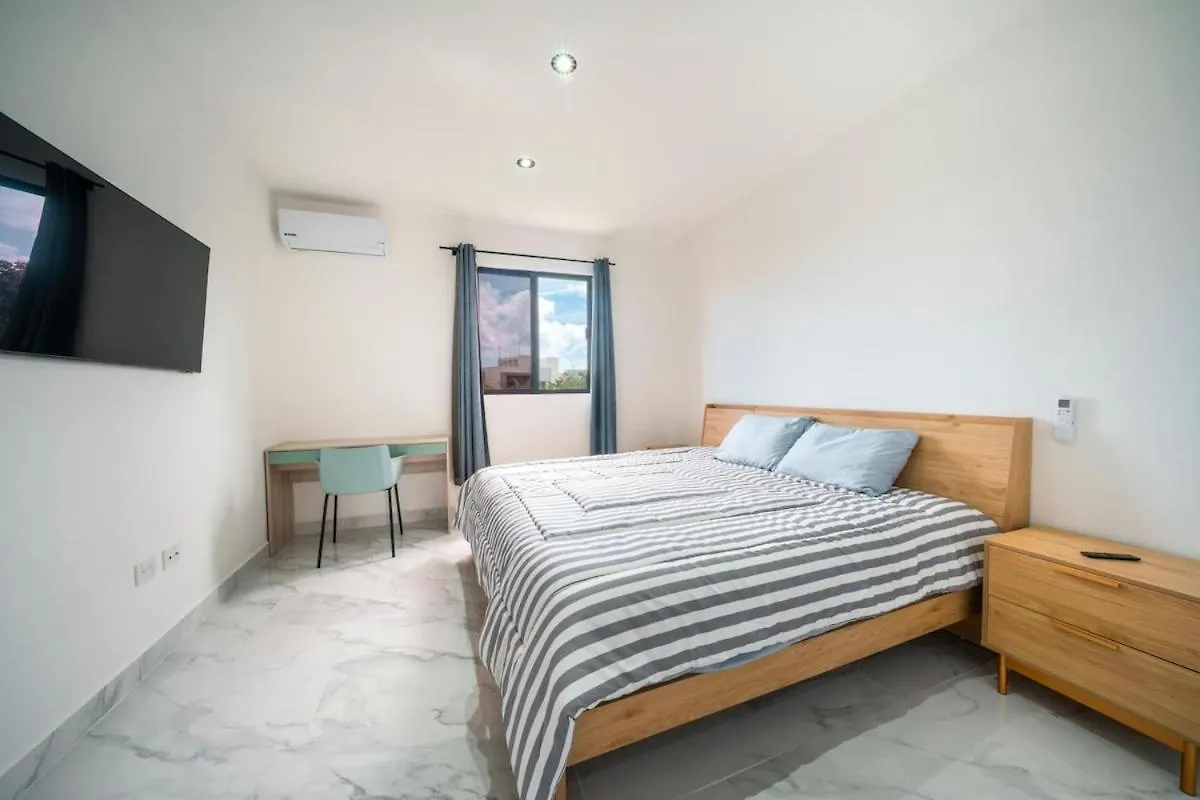 Apt Ceiba Tu Refugio Familiar Alberca Y Jardines Playa del Carmen