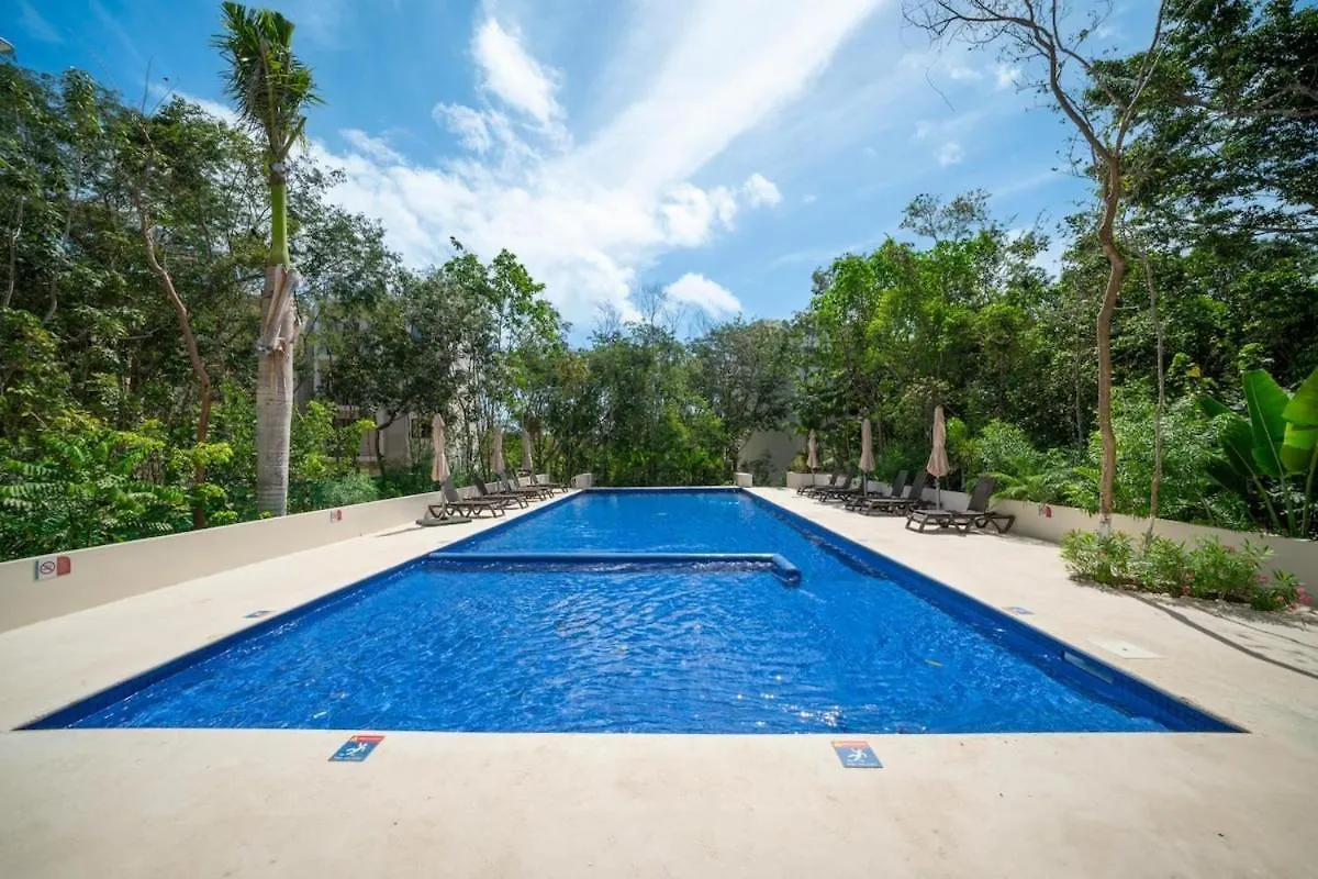 Apt Ceiba Tu Refugio Familiar Alberca Y Jardines Playa del Carmen