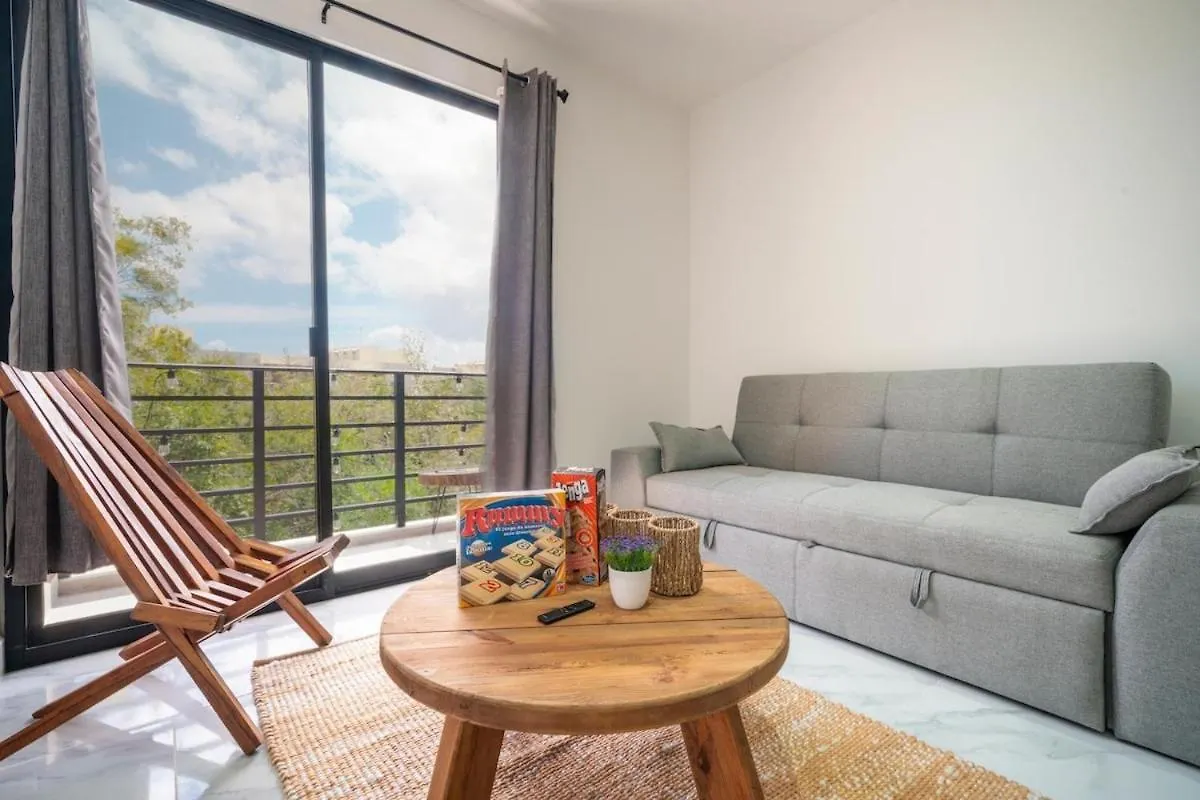 Apt Ceiba Tu Refugio Familiar Alberca Y Jardines Playa del Carmen