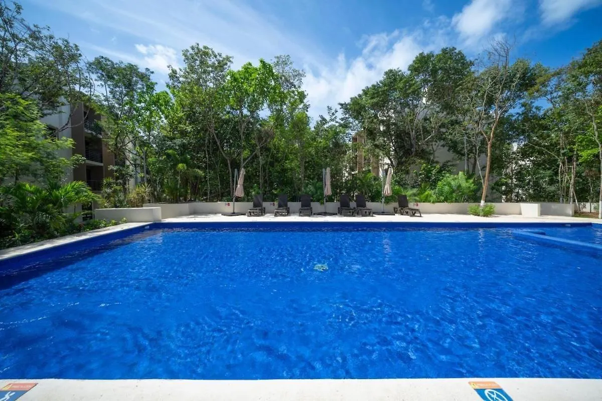 Apt Ceiba Tu Refugio Familiar Alberca Y Jardines Playa del Carmen Mexico