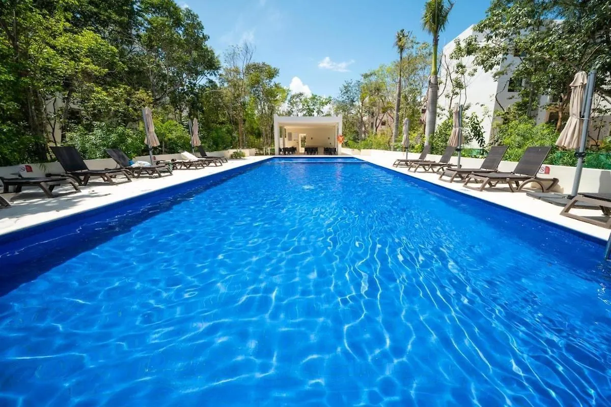 Apartment Apt Ceiba Tu Refugio Familiar Alberca Y Jardines Playa del Carmen Mexico